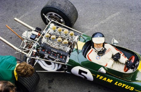 Lotus 49 and Jim Clark 1967 at Zandvoort.jpg