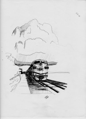 Rio Grande Zephyr at Grand Junction CO after a thunderstorm has passed to the east.jpg