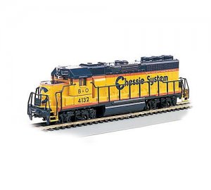 Chessie B&O Bachmann GP40 DCC.jpg