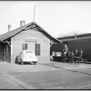 Grantsburg depot 1950.png