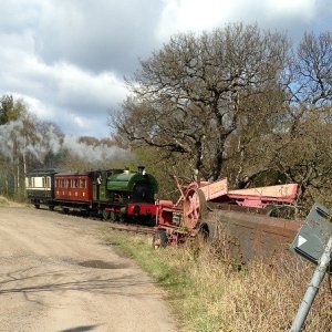Beamish Passenger Train.JPG