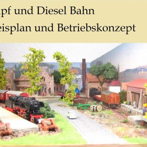 Modelleisenbahn - Betriebskonzept, Gleisplan und Landschaft - Planung einer kompakten Spur Z Anlage