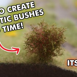 How to Make a Realistic Bush in Minutes! Tutorial