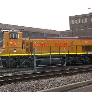 Union Pacific Mp15AC #1399 at Chicago Heights IL