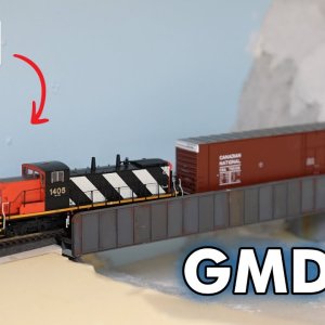 RAPIDO GMD-1 test run on my #h0_scale Layout 🚂