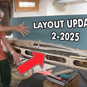 LAYOUT UPDATE 2-2025 #nscale #h0scale