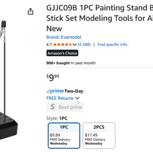 Screenshot 2025-10-06 at 17-37-30 Amazon.com GJJC09B 1PC Painting Stand Base and 20PCS Alligat...png