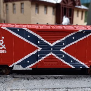 Model Power 18611865 civil war tribute boxcar (My model) (2).jpg