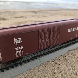 Wabash Railroad Roundtop Boxcar