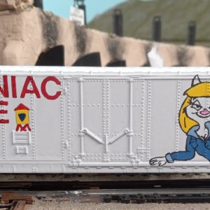 Bachmann Animaniac Eagle boxcar (My model) (1).jpg