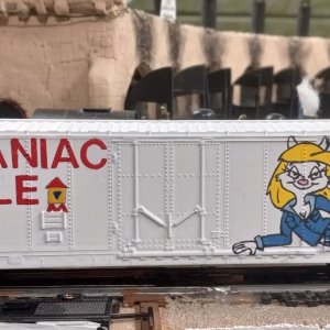 Bachmann Animaniac Eagle boxcar (My model) (2).jpg