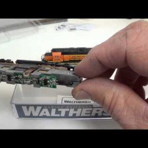 N Scale Walthers GP38-2 Review and Decoder Install Tips