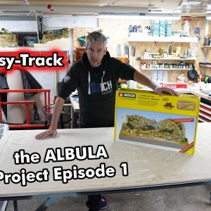 @noch_miniature Easy-Track "Albulabahn" build! Episode 1