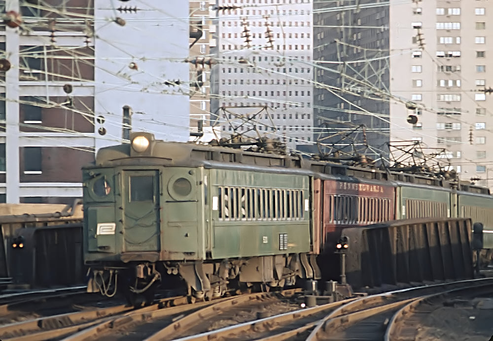 1-21-1972 MP54E train out of BSB  - M Bernard.jpg