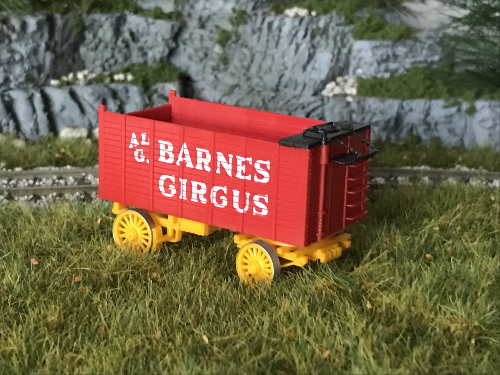 Circus World Museum Passenger Cars CWM Great Circus Train HO scale Decal Set