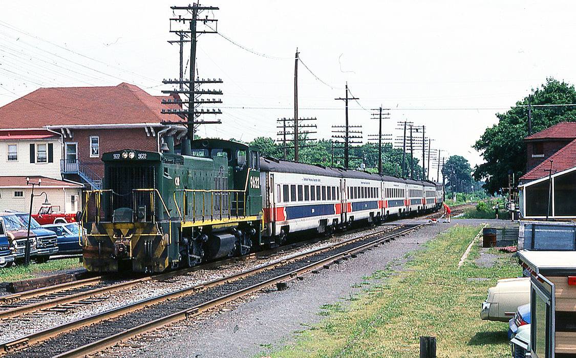 Reading Yard Power (CR) substitutes for FP7s on SEPTA  Push Pull Dale Woodland photo.jpg