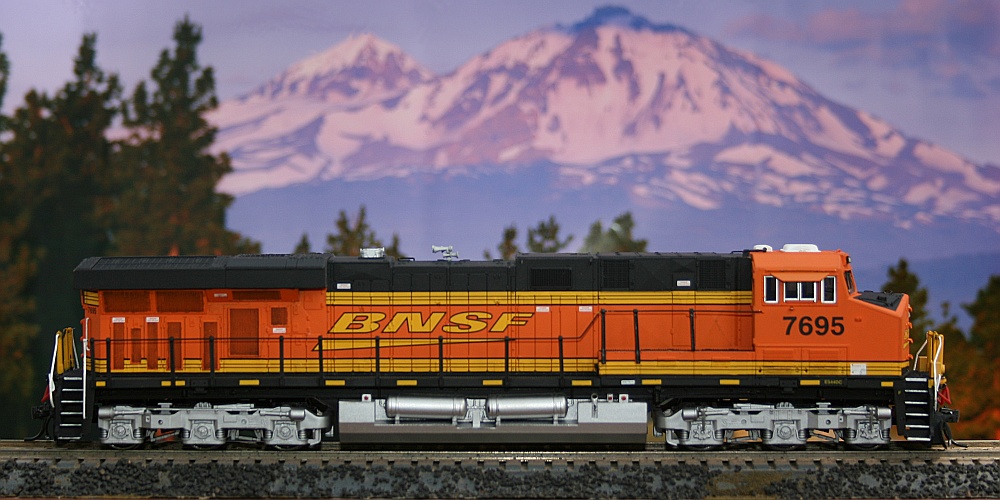 1st completed project in a long time: BNSF 7695