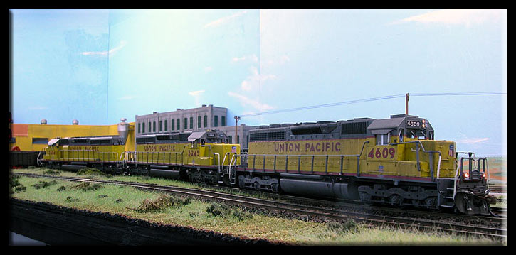 A trio of UP`s SD40-2
