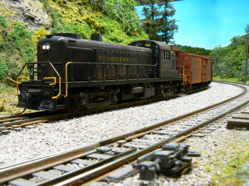 Alco RS3 No.8856 hauling freight.