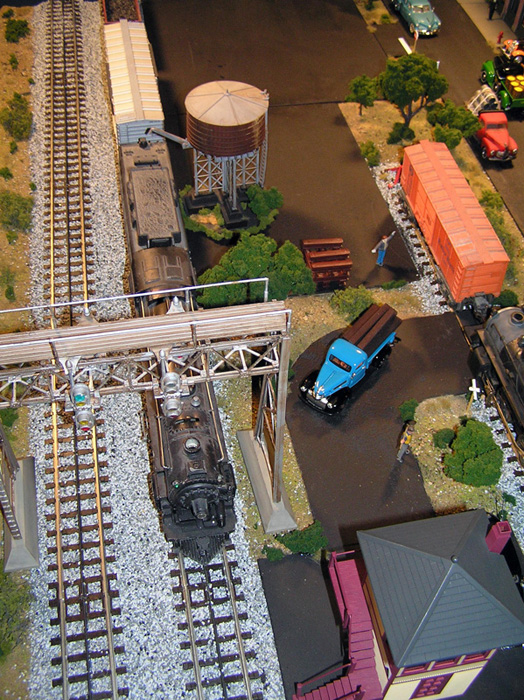 B & B RR #2055 Hudson with a Load of Freight