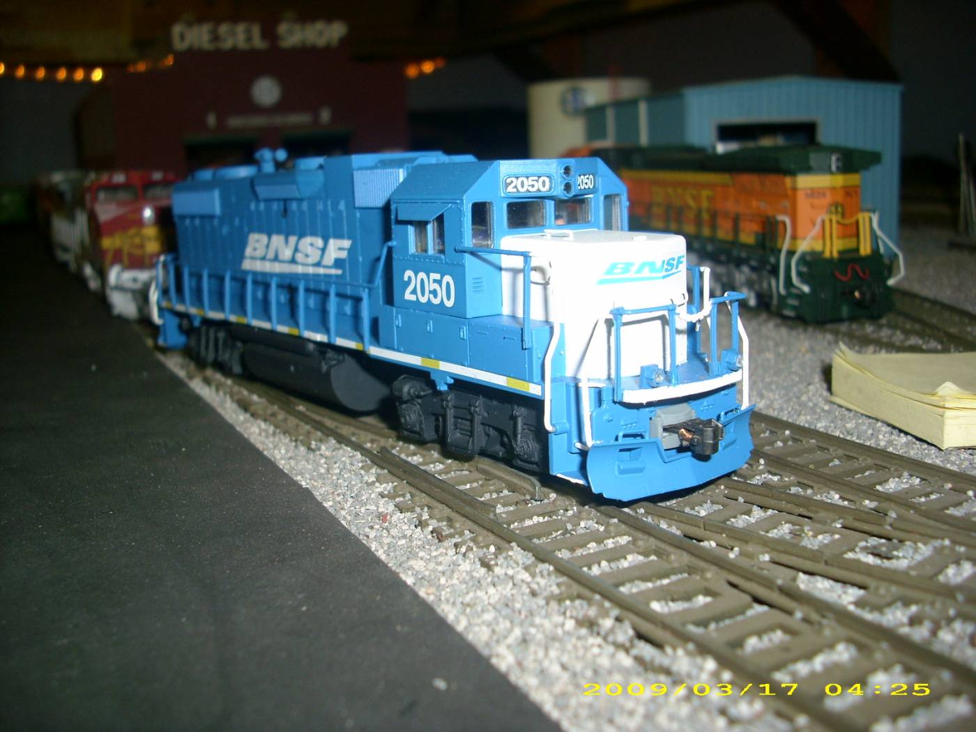 bnsf 2050 blue wedge front