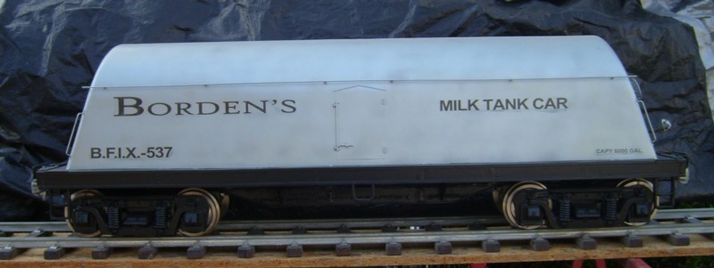 Borden's milk tank car
