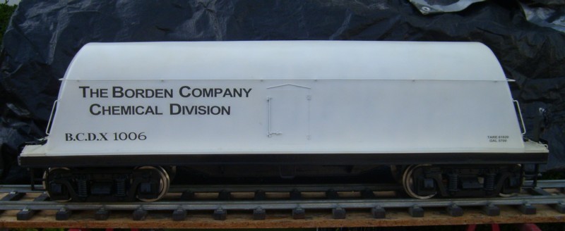 Borden's reassigned milk tank car