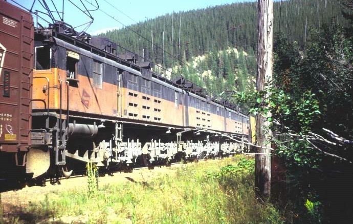 Box Cabs in Sixteen Mile Canyon Montana