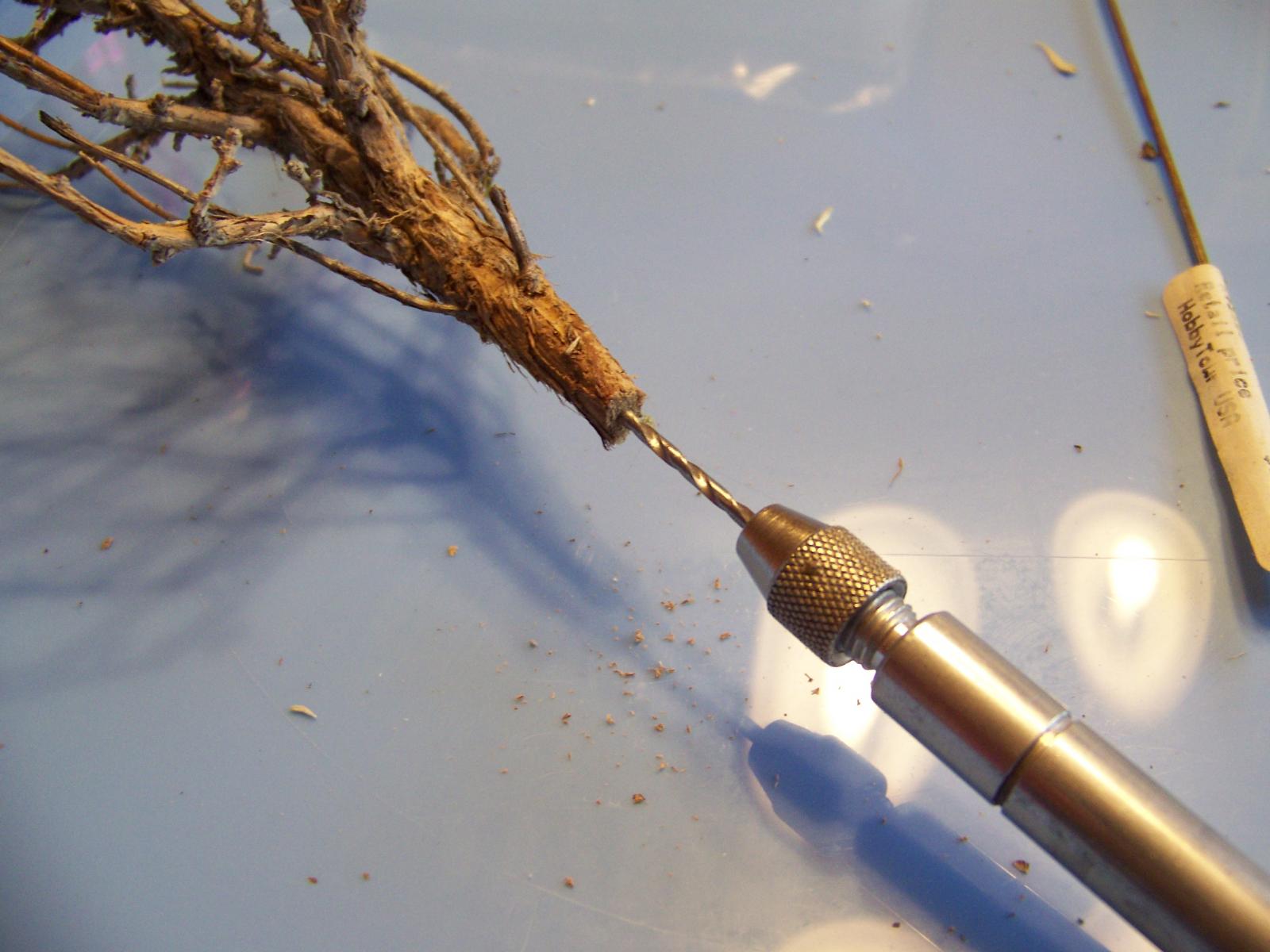 Building sage brush trees