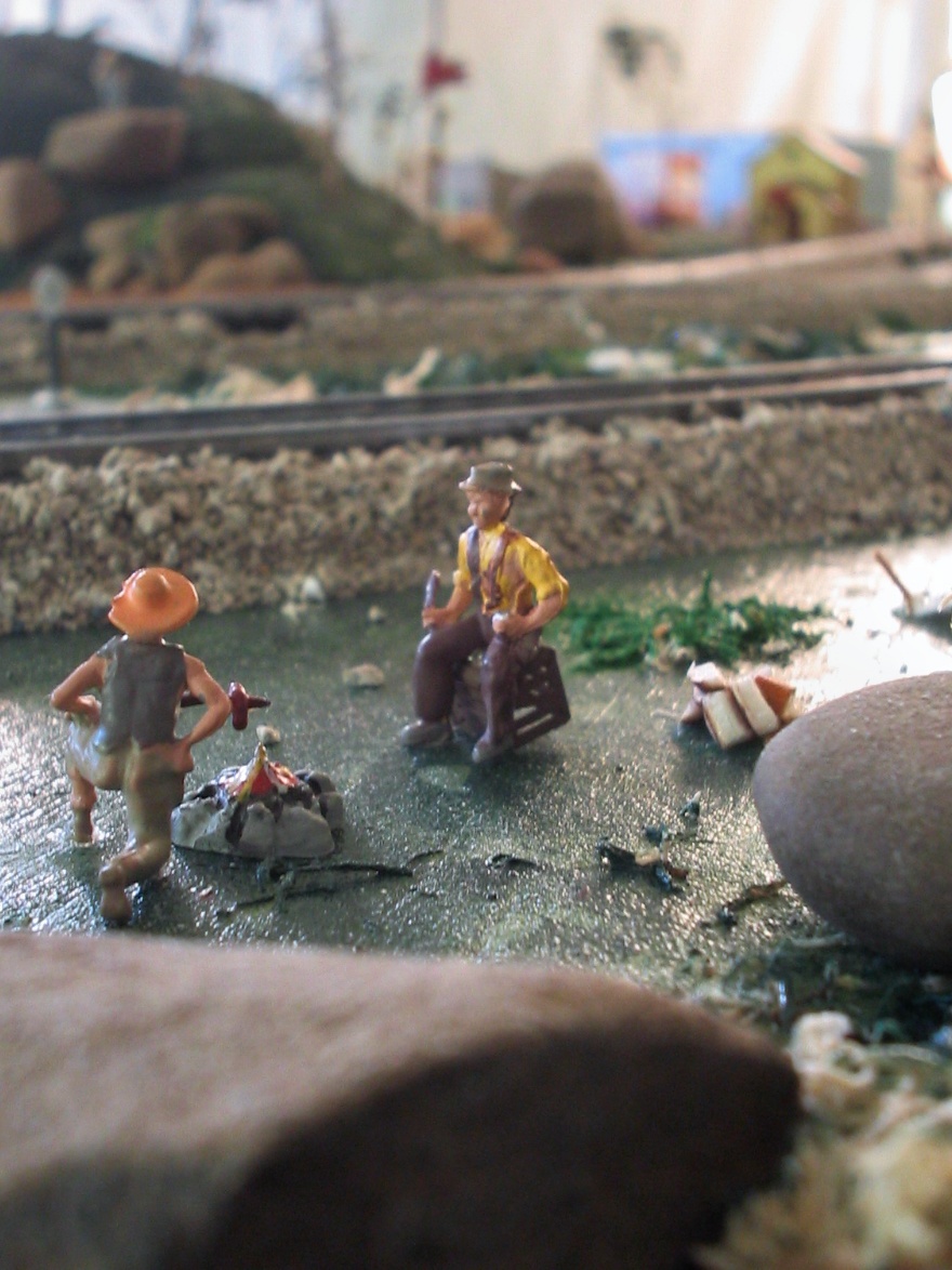 Detail of trees. Pree 1960 layout.