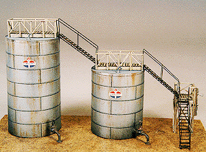 Early Verticle Oil Tanks