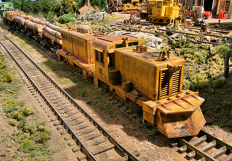 Log train