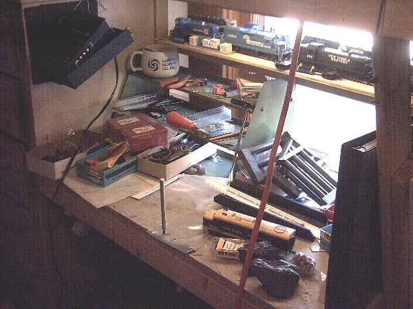 Messy workbench