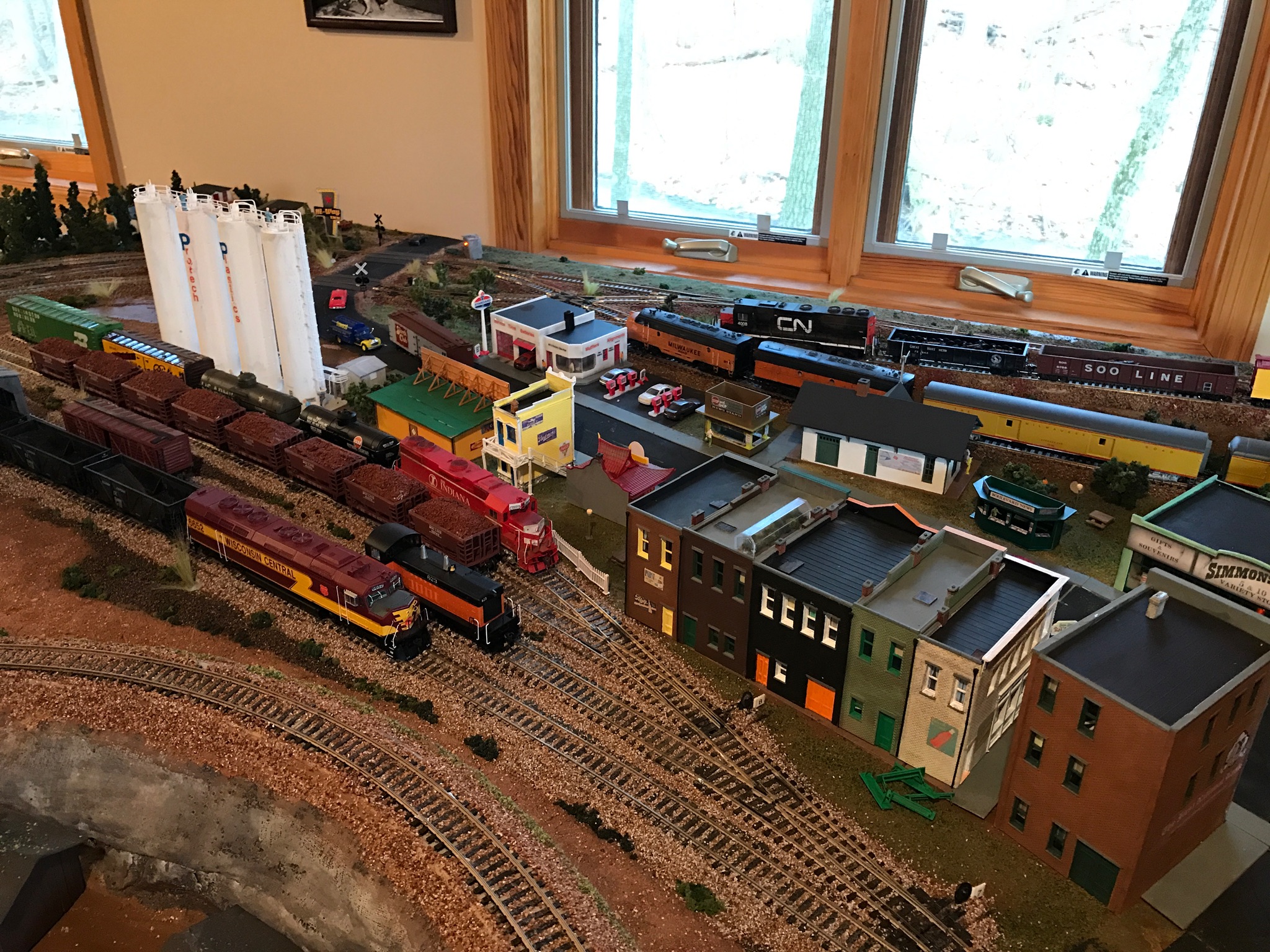 My layout Frog Hollow