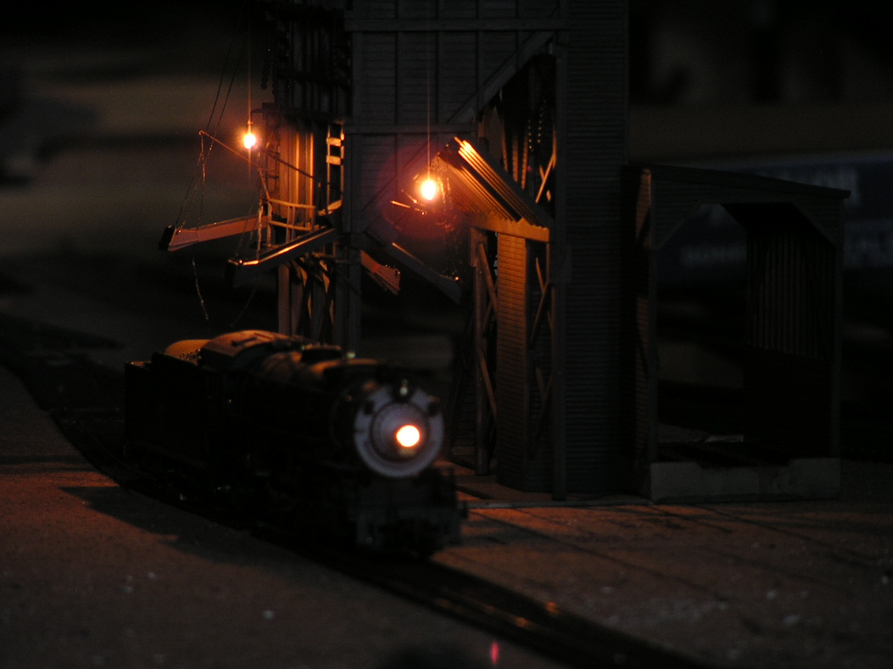 Nighttime At The Coaling Tower