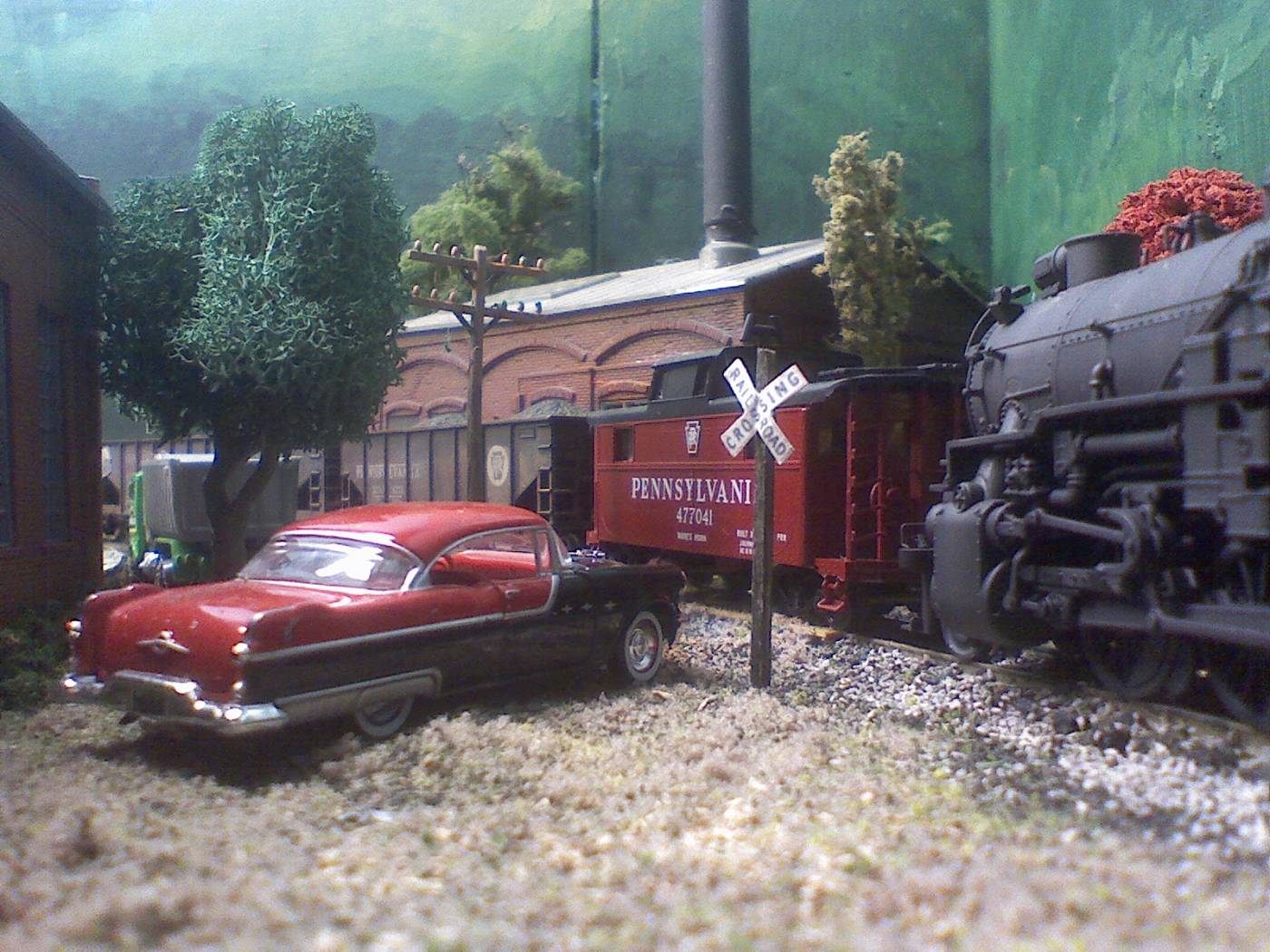 PRR I1 pushing a coal drag on the Salamanca branch