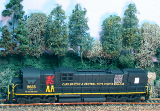 Sir Walter Scott  CB&CNS MLW C630M 2035