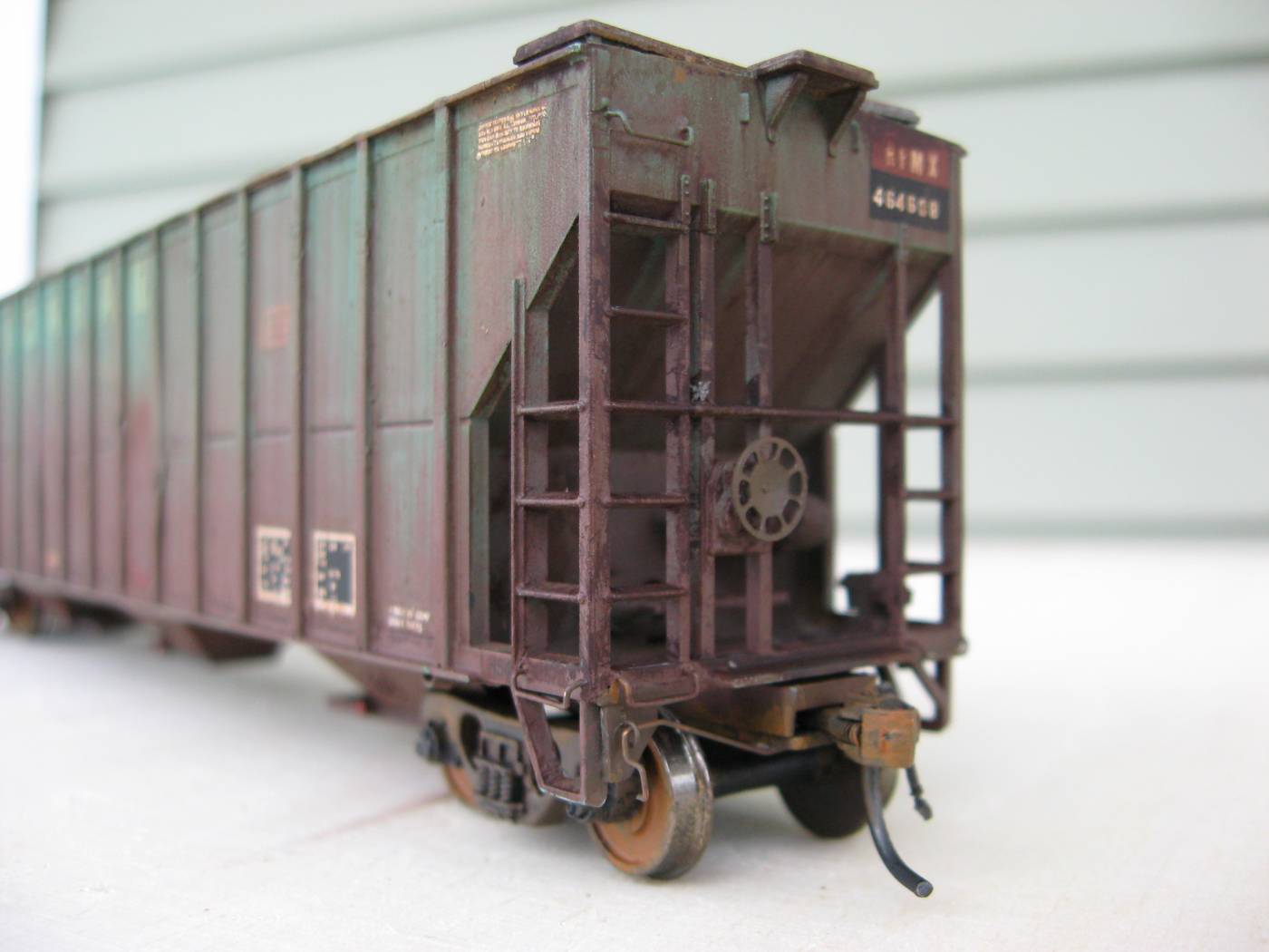 Weathered RFMX / CR / PC Covered Hopper