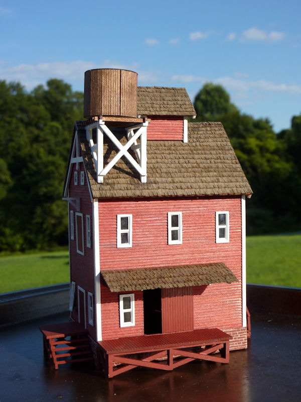 Weimers Grist Mill in HO-scale