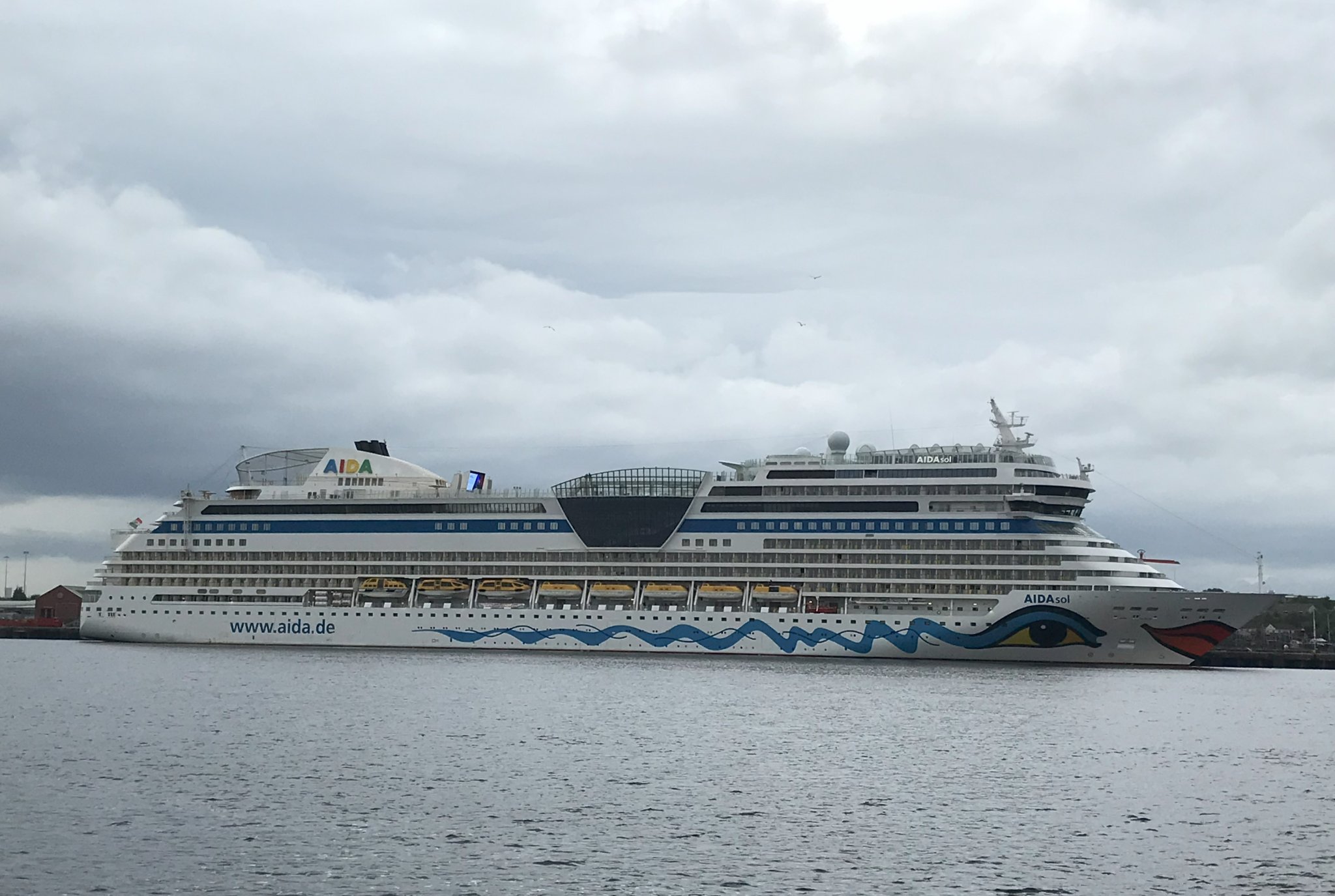 AIDAsol  Port of Tyne  27th Aug 2024.JPG
