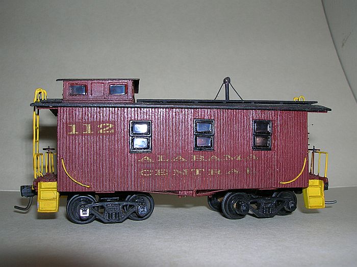 Alabama Central RR Caboose #112