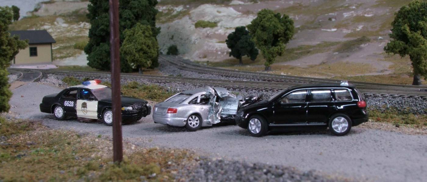 AUDI A6 ACCIDENT