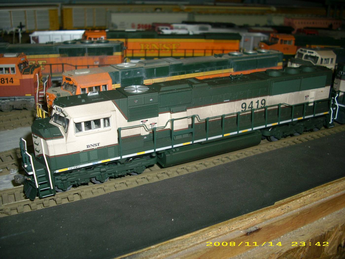 bnsf #9419 sd70mac