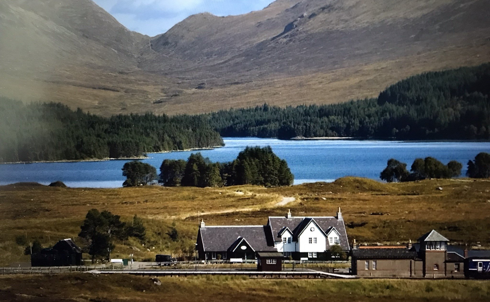 Corrour Station and Loch Ossian.JPEG