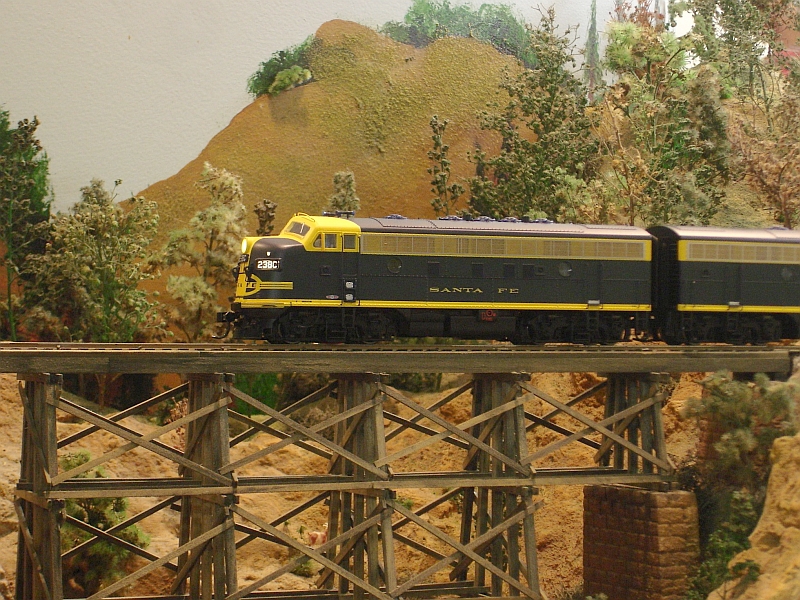 Crossing "LeRoy's Trestle"