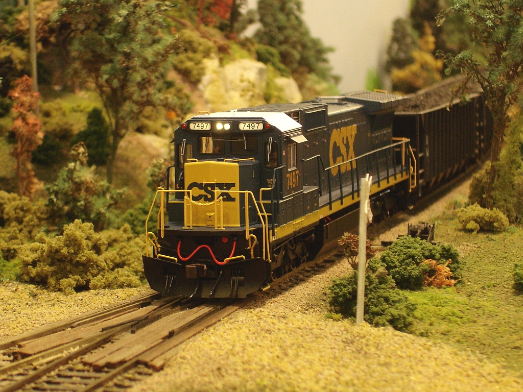 CSX Freight at Rural Crossing