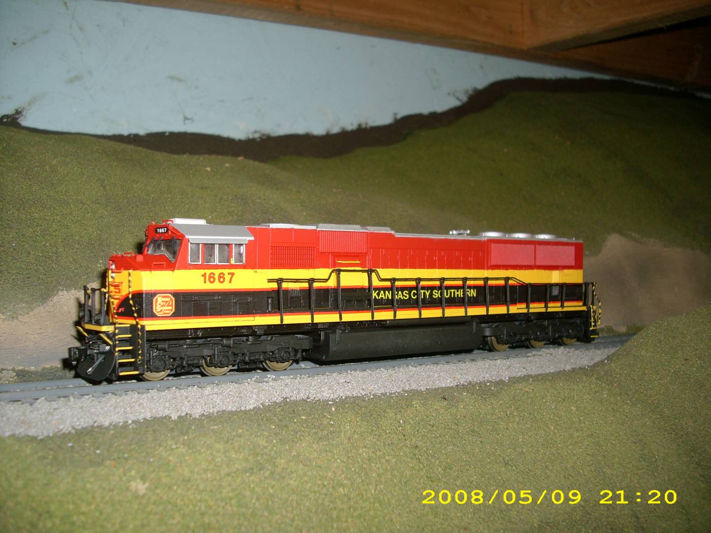 kcs belle sd70mac left side