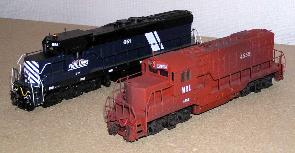 MRL Chopnose locos