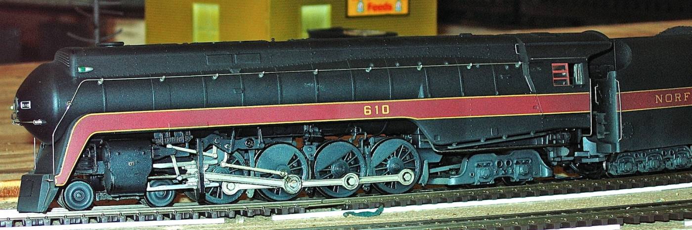 N&W J slight weathering