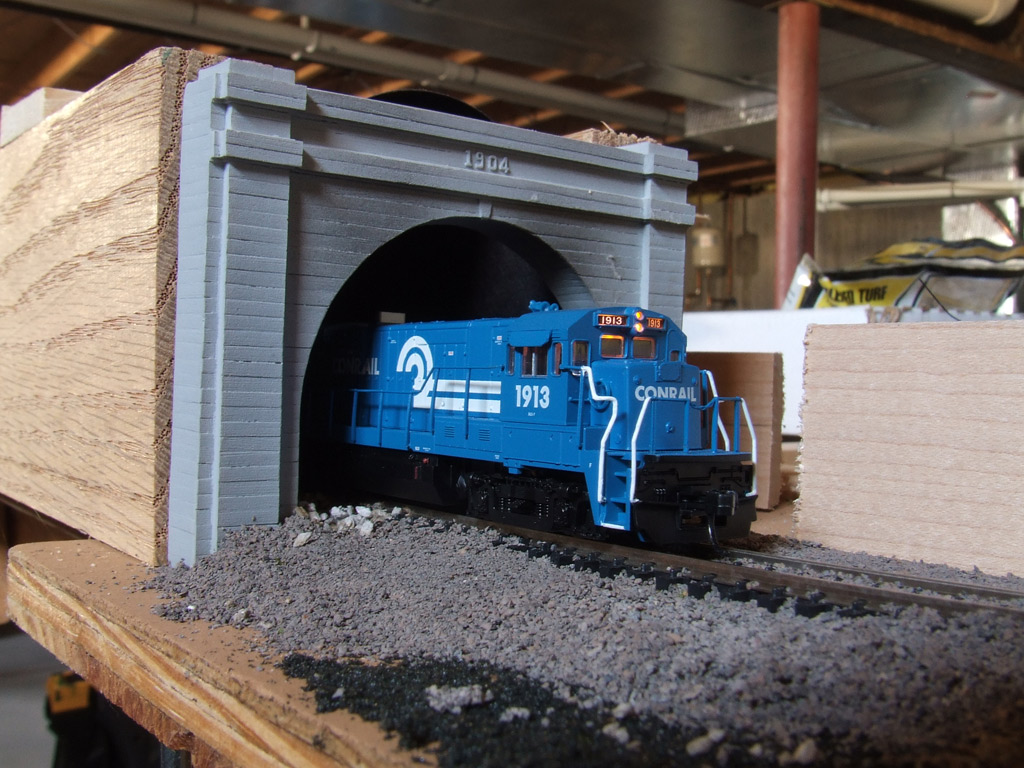 Popping out of the tunnel